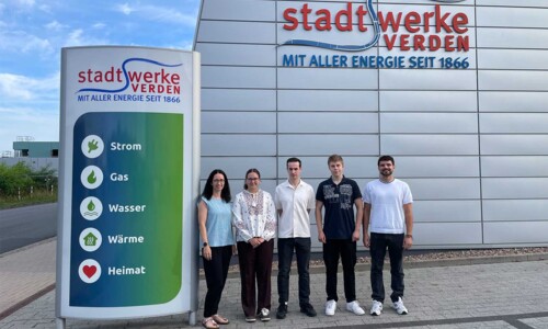Start ins Berufsleben bei den Stadtwerken Verden und  dem Verwell Erlebnisbad 