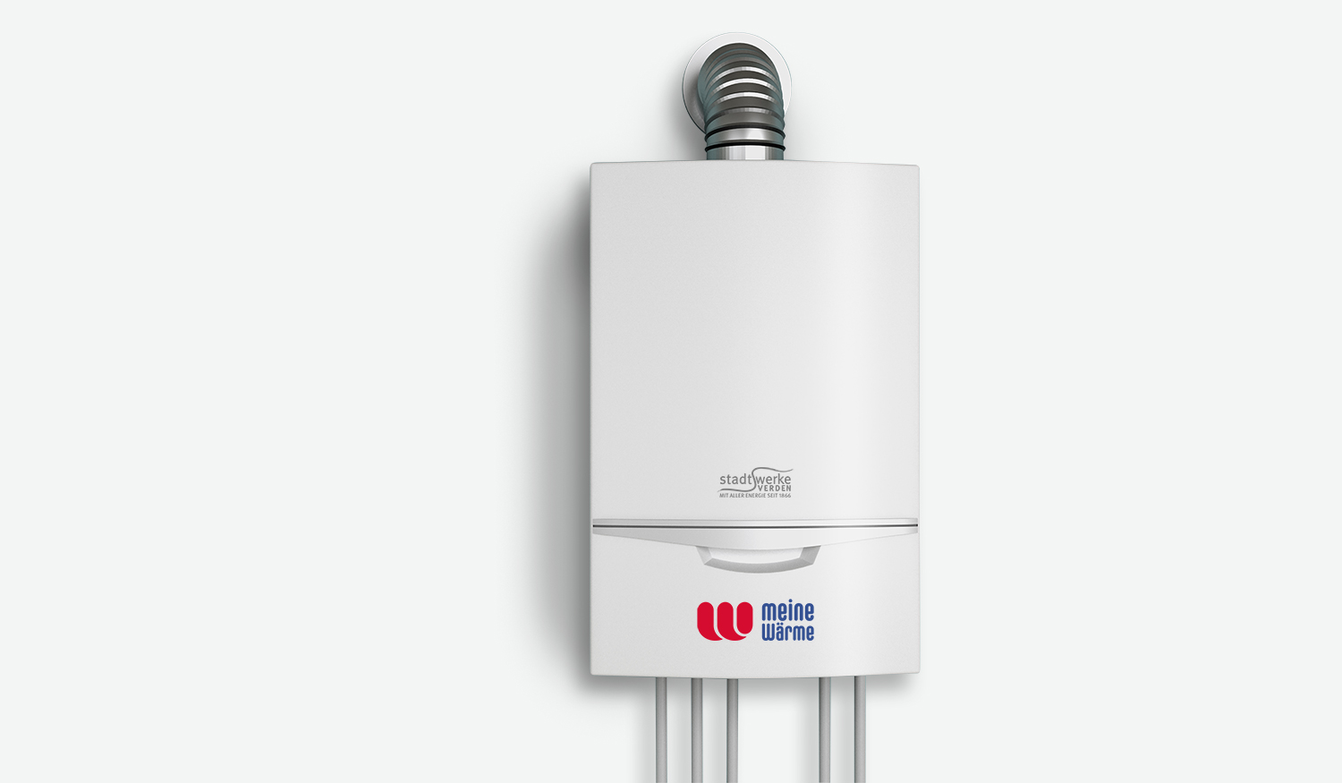 Bewährt, durchdacht und effizient –  die Gas-Brennwerttherme ist deutlich effizienter als ältere Heizsysteme.