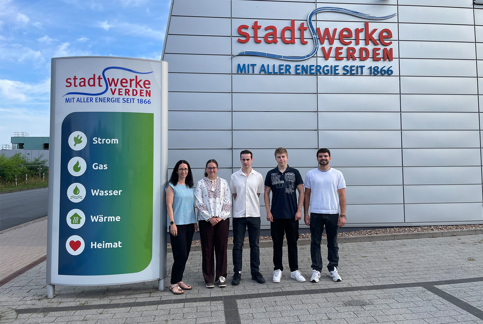 Start ins Berufsleben bei den Stadtwerken Verden und  dem Verwell Erlebnisbad 
