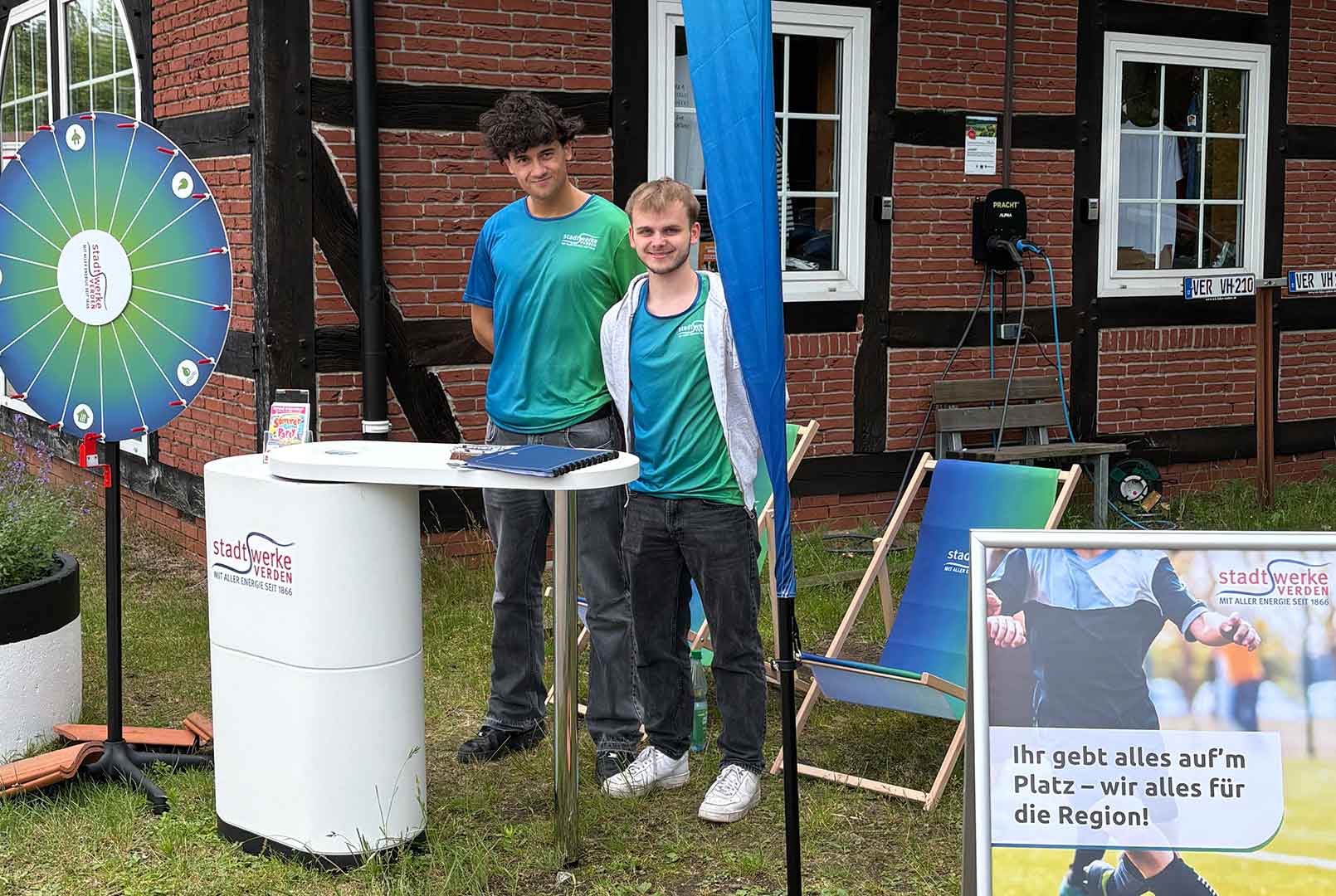 Stadtwerke Verden unterstützen den H&P-Benefizpokal