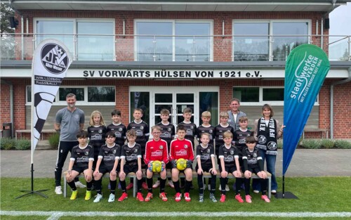 Neuer Trikotsatz für die Nachwuchskicker des JFV Aller-Weser